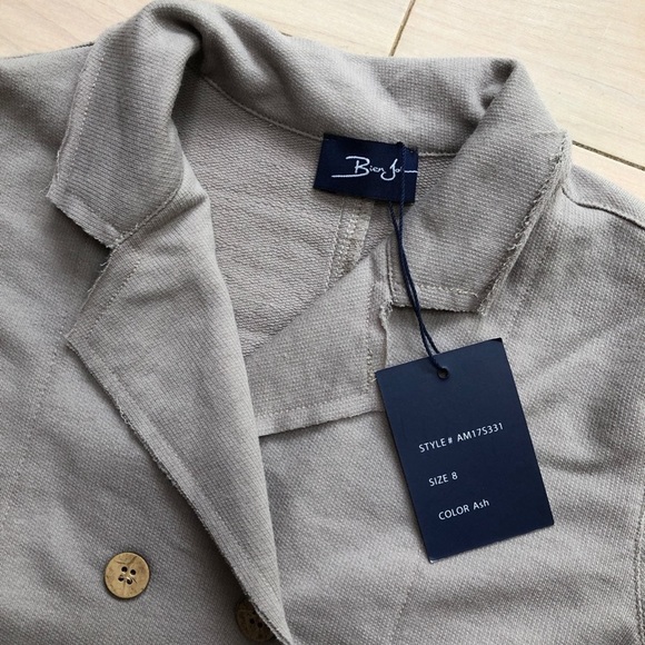 Bien Joli designer soft cotton girls jacket blazer - Picture 3 of 7